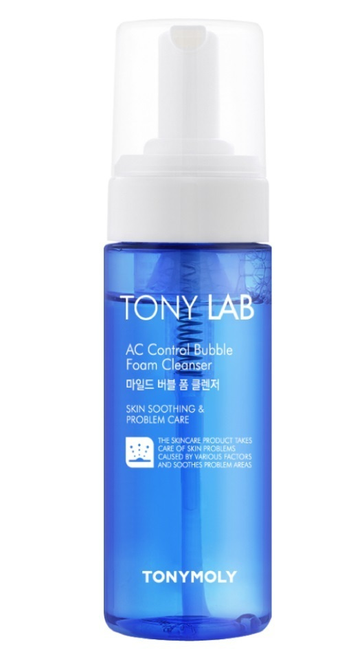 Пузырьковая пенка для умывания для проблемной кожи лица TONY LAB AC Control Bubble Foam Cleanser TONY #1