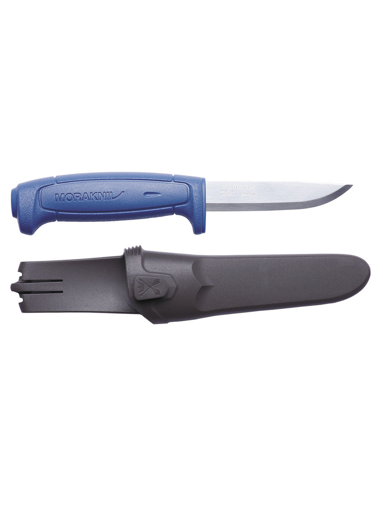 Нож Morakniv Basic 546, универсальный/строительный, нержавеющая сталь, клинок 91мм, синий  #1