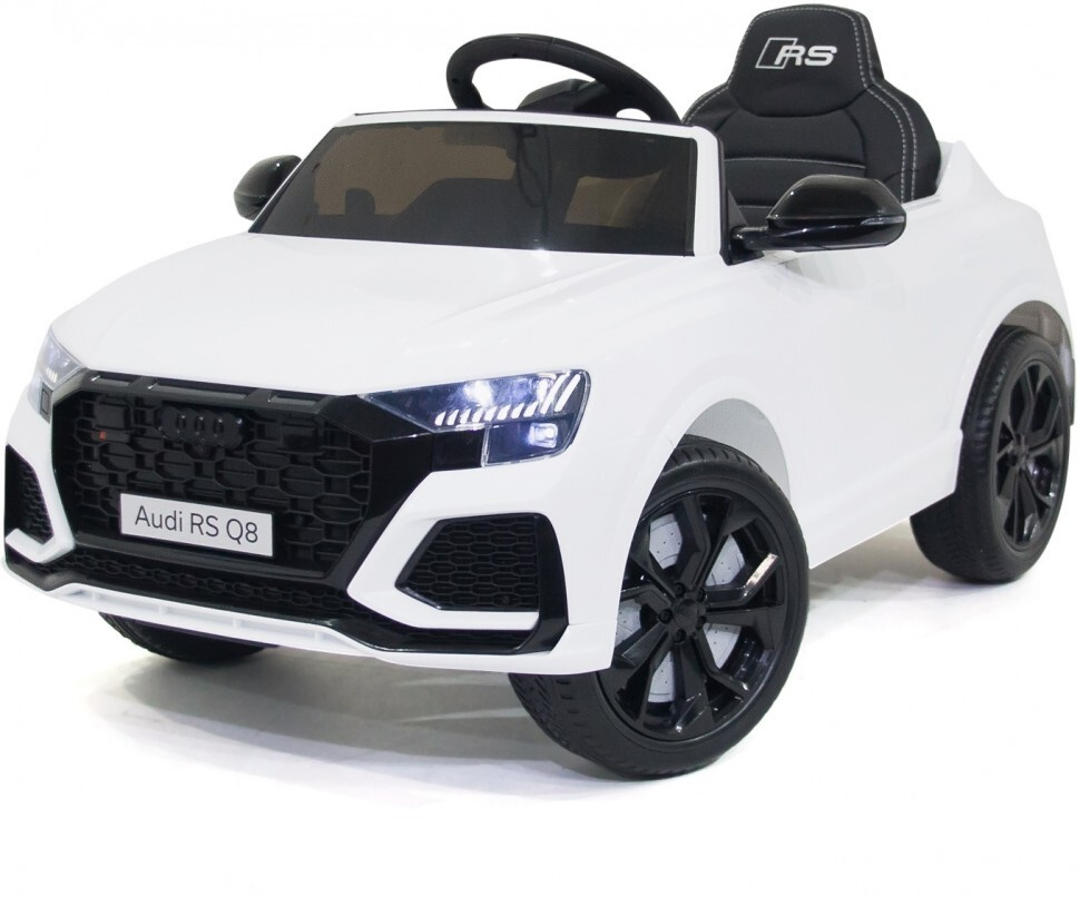 Детский электромобиль Audi RS Q8 12V 2WD - HL518-LUX-WHITE #1