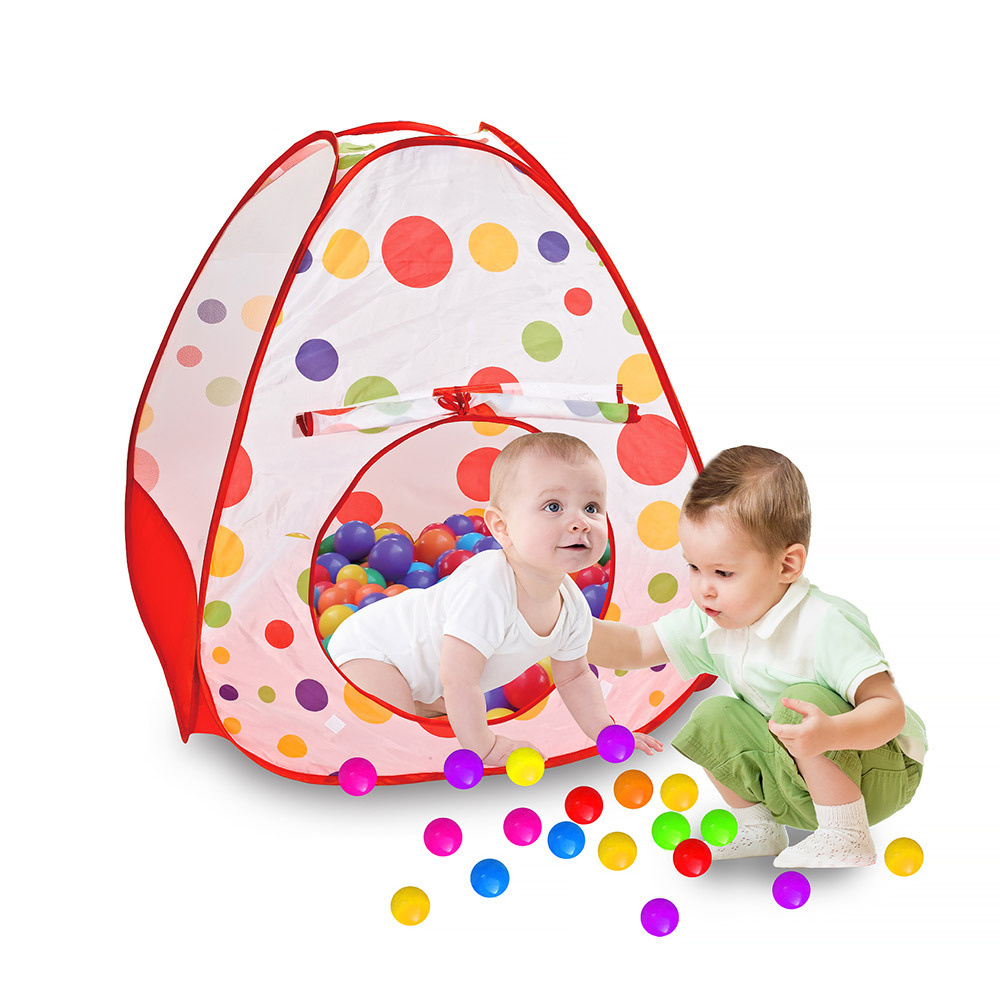 Детская палатка игровой дом + 100 шаров Pituso Конус, домик для детей, шатер детский  #1