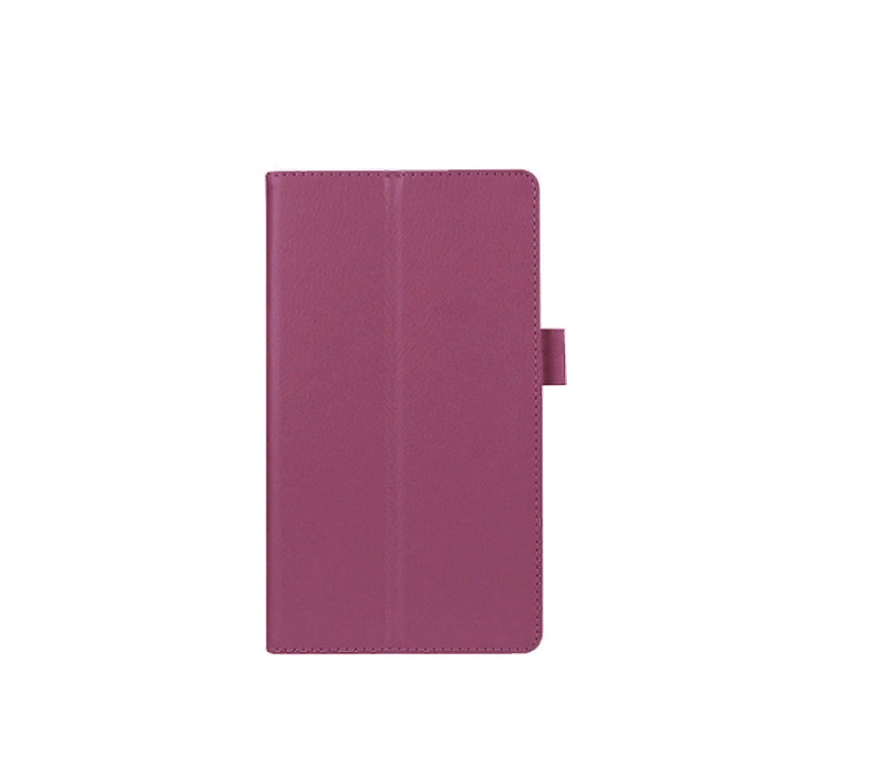 Чехол-обложка с подставкой MyPads для Acer Iconia Tab One B1-730/B7-731HD фиолетовый кожаный  #1