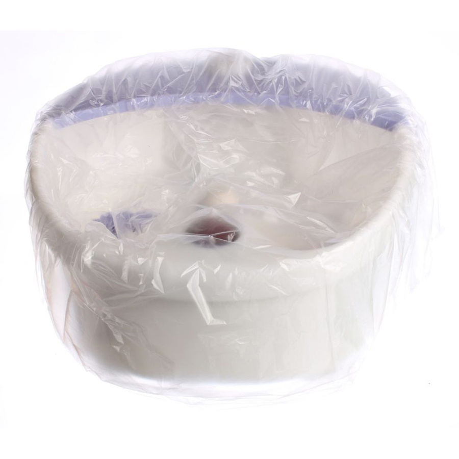 Пакеты для педикюрных ванн, 50х70 см, белые, 100 шт в упаковке  #1