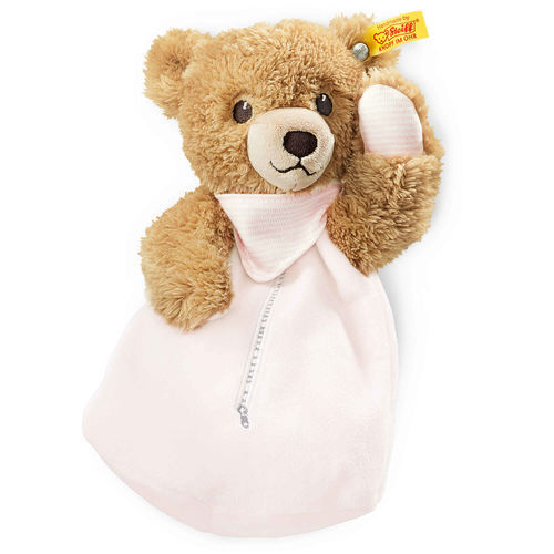 Мягкая игрушка Steiff Sleep Well Bear Heat Cushion pink (Штайф Мишка Крепкий сон с термо-подушечкой розовый #1