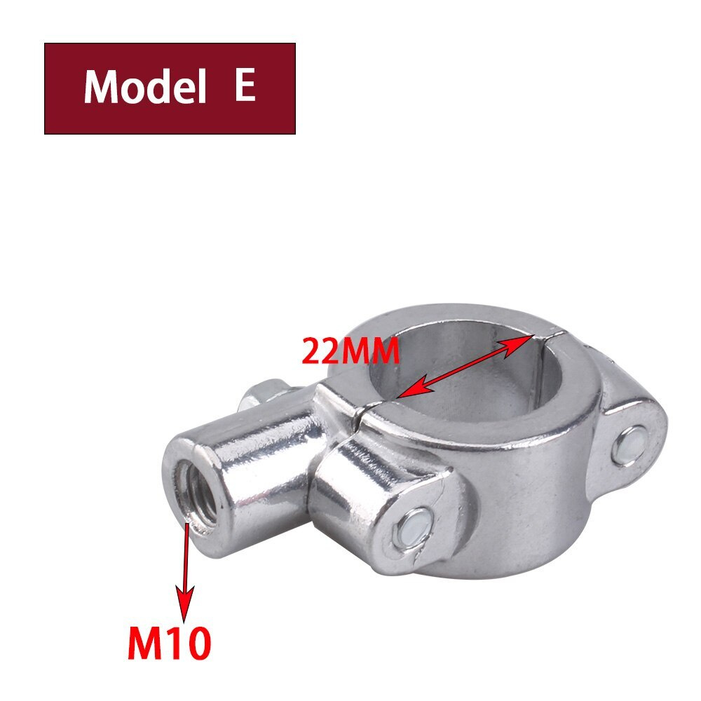 2 шт, Кронштейн зеркала для мотоцикла, 22/25 мм, M8/10 #1