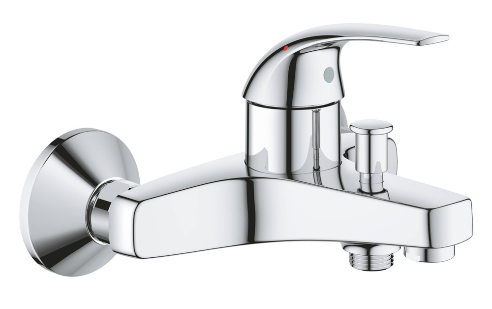 Смеситель для ванны GROHE BauCurve, настенный монтаж (23599000) #1