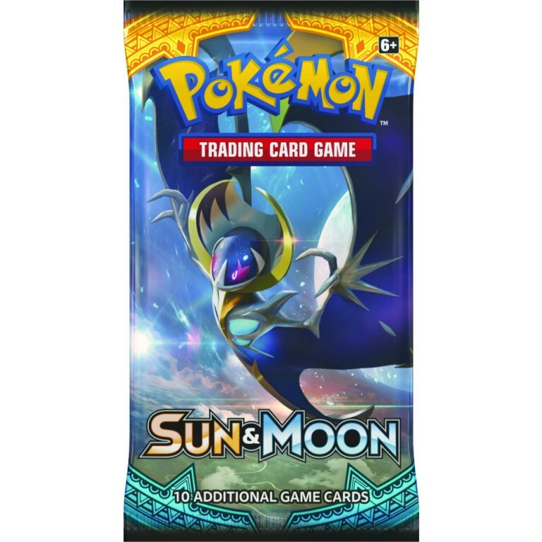 Коллекционные карточки "Pokemon". 1 Бустер издания Sun&Moon Коллекционные карты покемон  #1