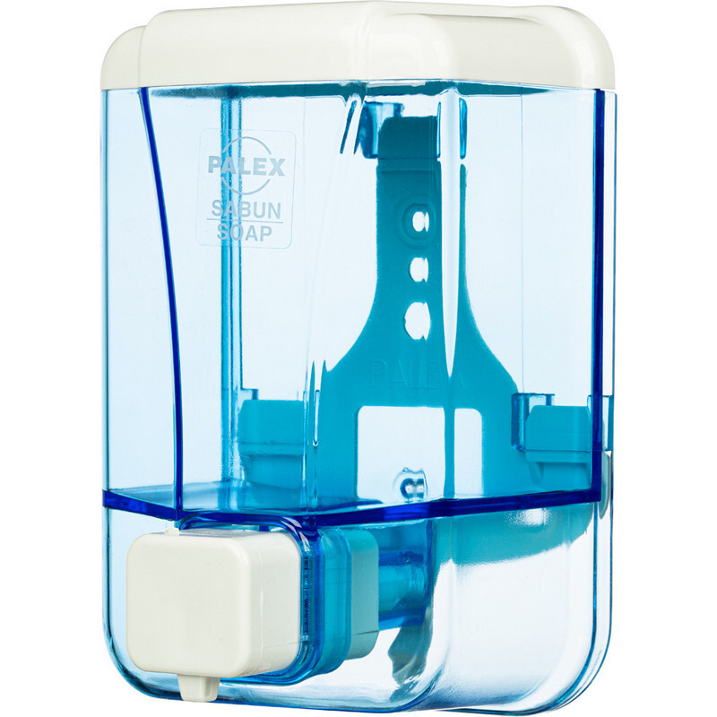 Дозатор для жидкого мыла Palex 3420-1 пластик прозрачный 500 мл  #1
