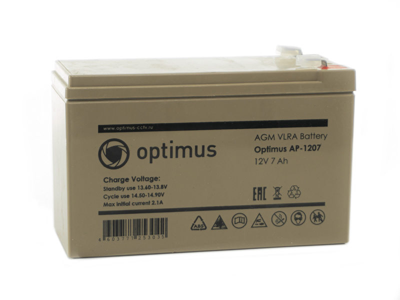 Аккумуляторная батарея Optimus AP-1207 #1