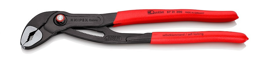 Клещи переставные KNIPEX COBRA QuickSet KN-8721300 #1