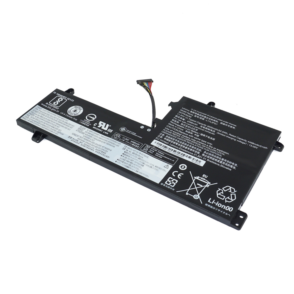 Azerty Аккумулятор для ноутбука Lenovo 4535 мАч, (L17M3PG1, 5B10W67238, L17L3PG1, 5B10Q82428, L17M3PG3, #1