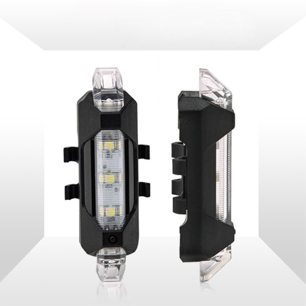 Предупреждающий светодиодный фонарик для безопасности для электроскутера XIAOMI Mijia M365, 1 шт, белый #1