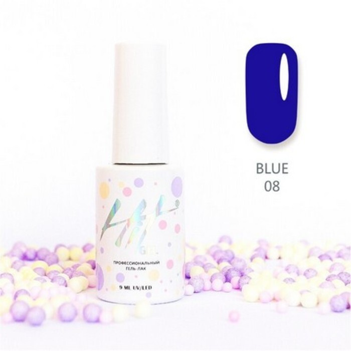 HIT Gel, Гель-лак Blue №08 #1