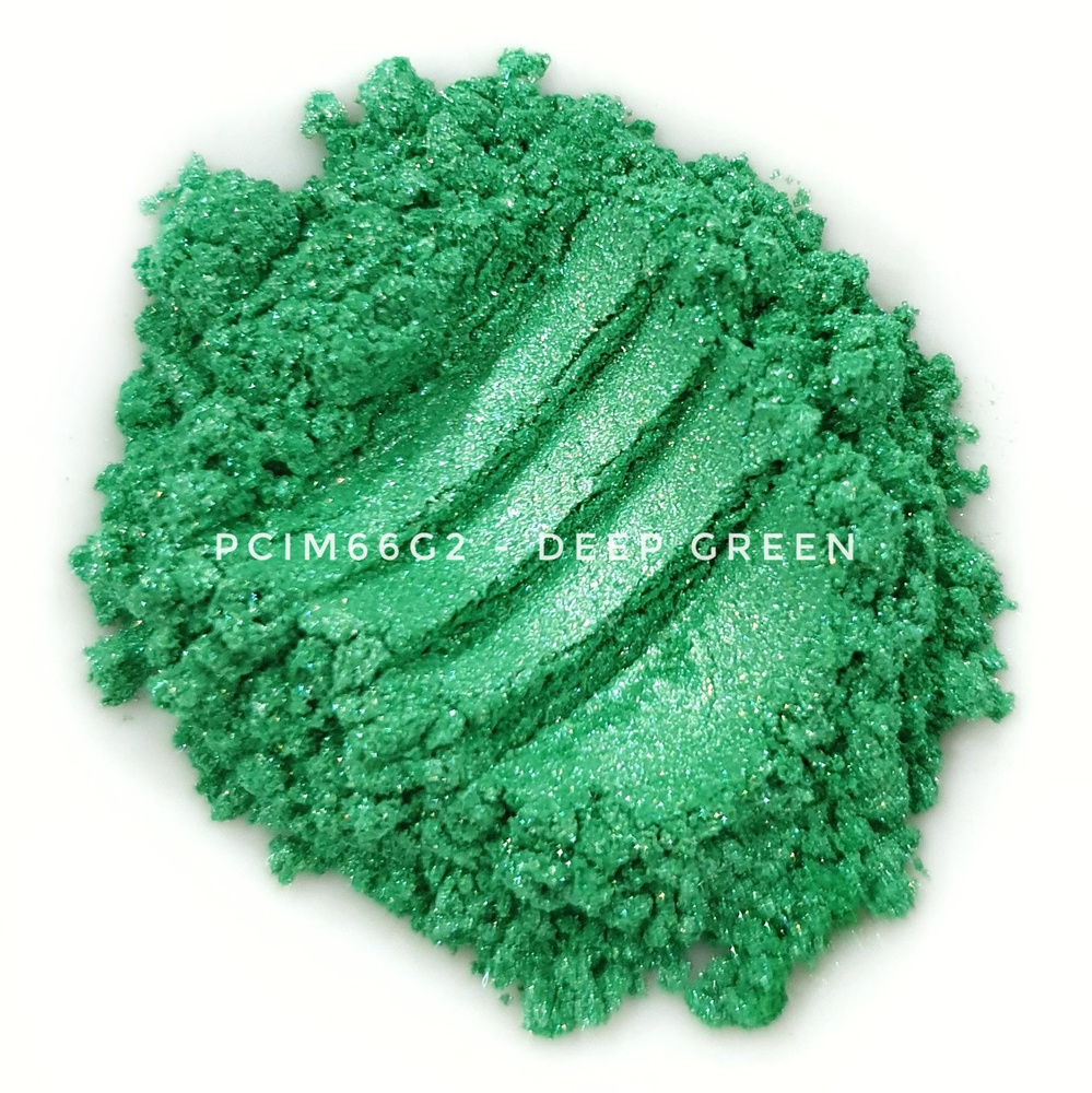 Перламутровый пигмент PCIM66G2 - Deep Green, Фасовка По 25 г #1