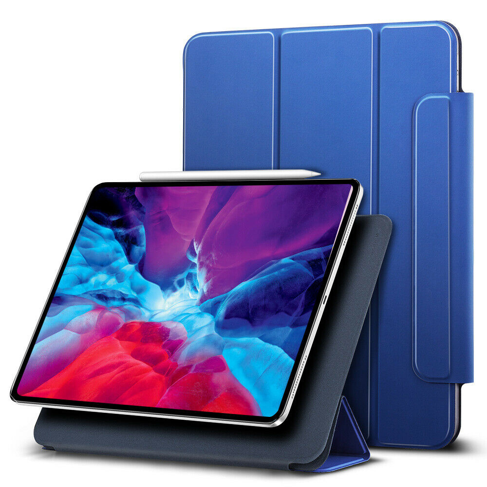Чехол книжка ESR Rebound Magnetic Case с застежкой для iPad Pro 12.9 (2020, 2021, 2022), насыщенный синий #1