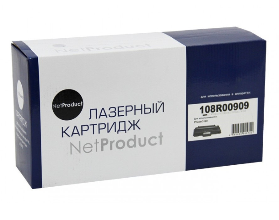 NetProduct N-108R00909 лазерный картридж для Xerox, черный совместимый 1 шт  #1