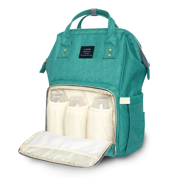Рюкзак для молодых мам MBS/темно-зеленый #1