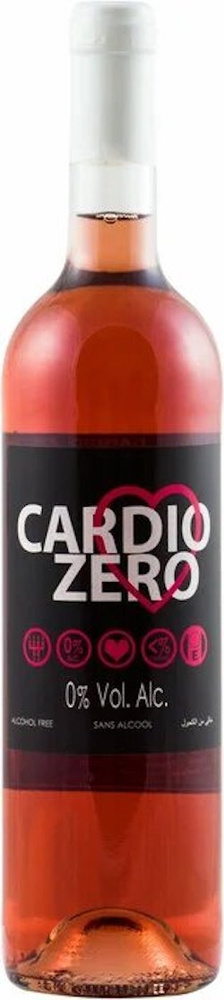 Cardio Zero Вино розовое сухое безалкогольное, 750 мл #1