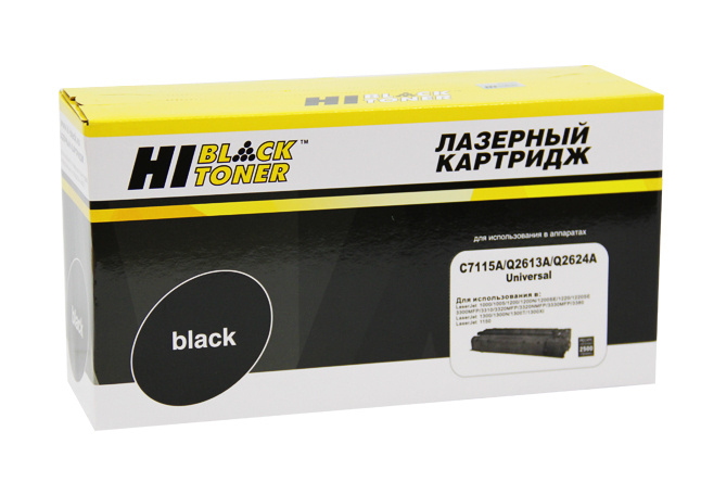 Картридж Hi-Black (HB-C7115A/Q2613A/Q2624A) для HP LJ 1200/1300/1150, Универсальный, 2,5K  #1