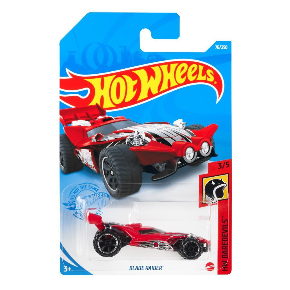 GTC64 Машинка металлическая игрушка Hot Wheels коллекционная модель BLADE RAIDER красный  #1
