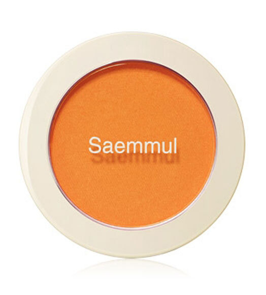 The Saem Румяна компактные Saemmul Single Blusher OR02 Selfie Orange, 5г #1
