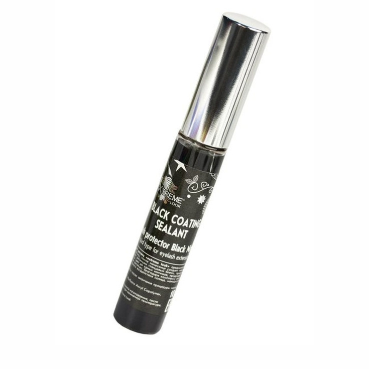 Extreme Look / Закрепитель черный Coating sealant Black night, 10 мл #1