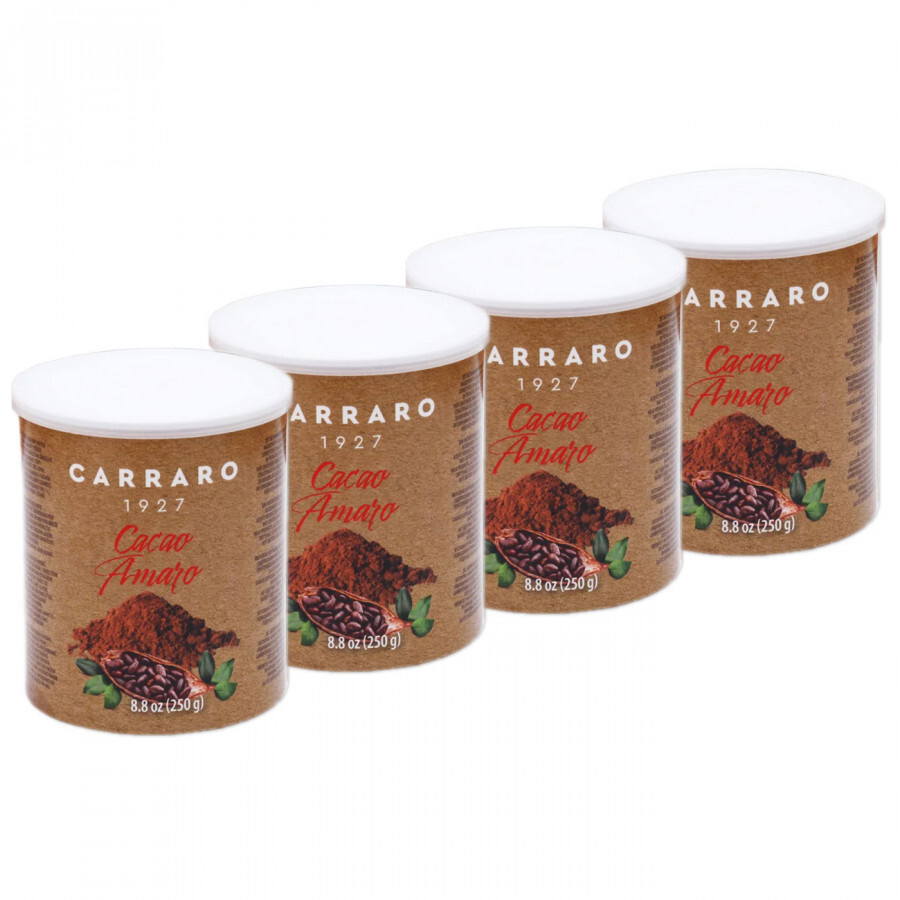 Carraro Cacao Amaro (Какао Амаро), ж/б, 4x250г #1
