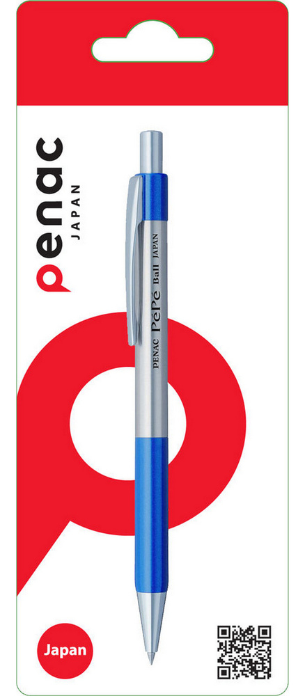 Penac Ручка Шариковая, толщина линии: 0.38 мм, цвет: Синий, 1 шт.  #1