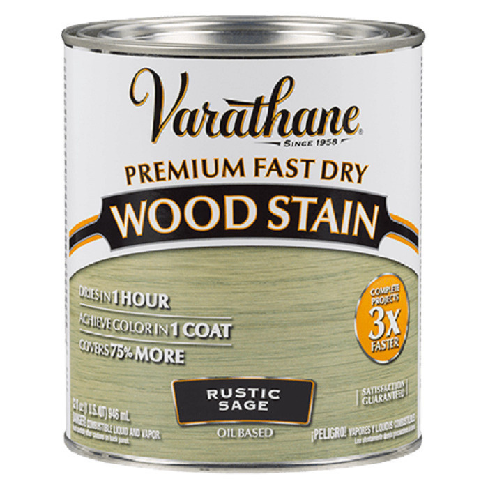 Морилка - Масло Для Дерева Varathane Premium Fast Dry Wood Stain Шалфей 0,946л  #1