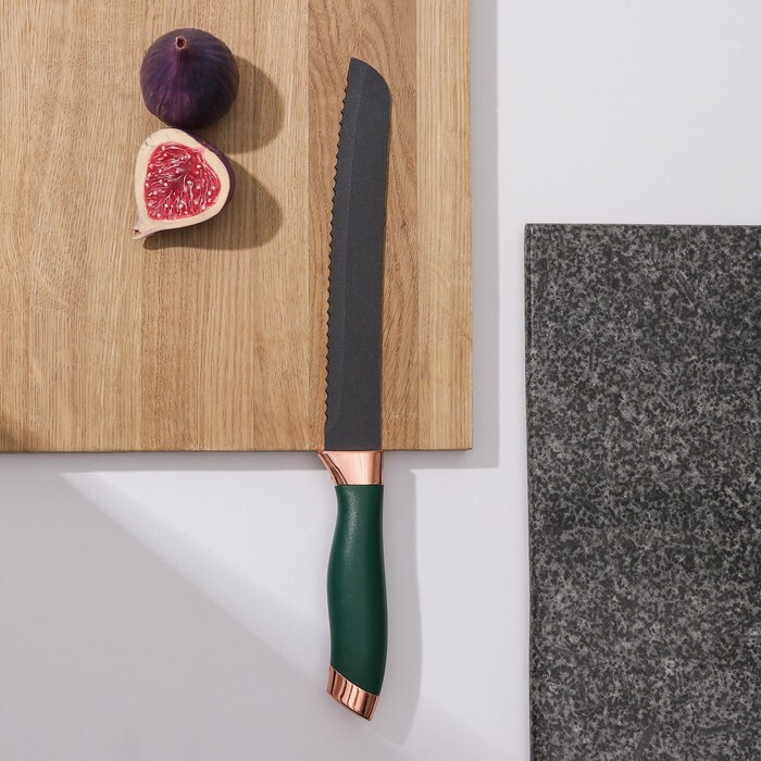 Доляна Кухонный нож, длина лезвия 19.5 см #1