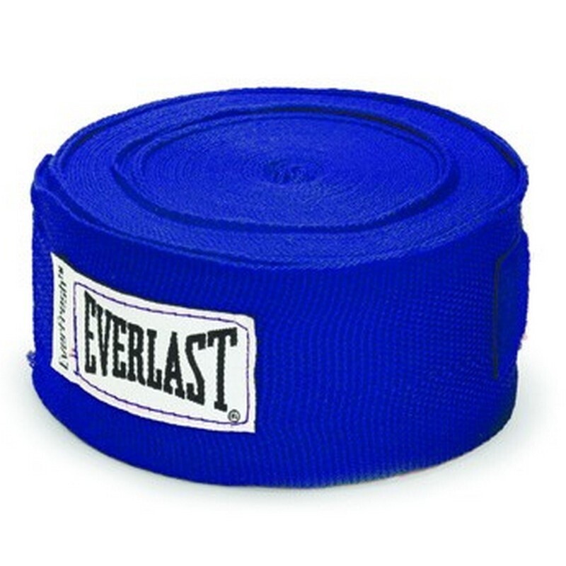 Бинты Everlast HAND WRAPS 4.5 m эластичные синие #1