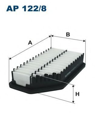 FILTRON Фильтр воздушный арт. AP122/8, 1 шт. #1