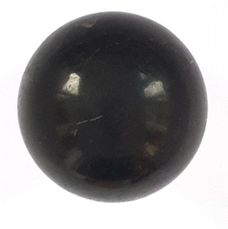 Шар из шунгита 25-29,9 мм, черный, природный камень минерал, Balance4life, шунгит отполированный карельский #1