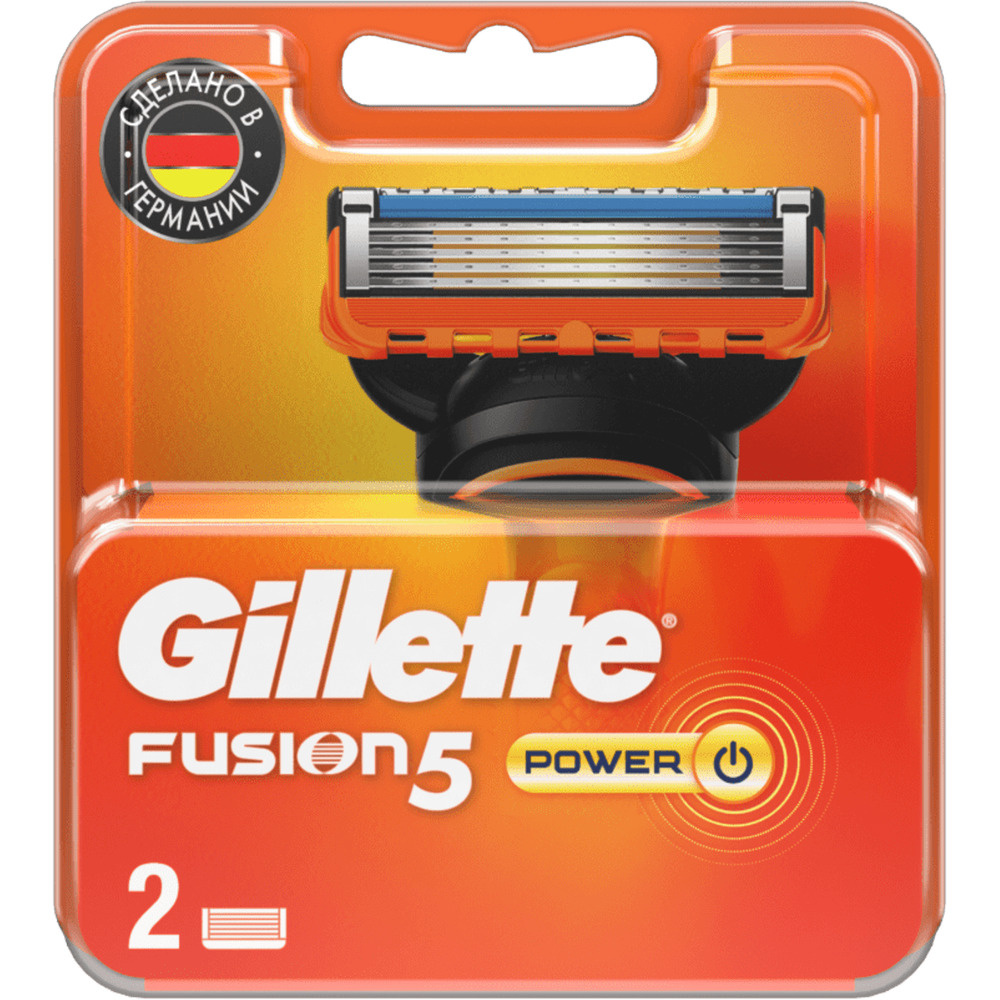 Gillette Сменные кассеты Fusion5 Power, 2 шт. #1