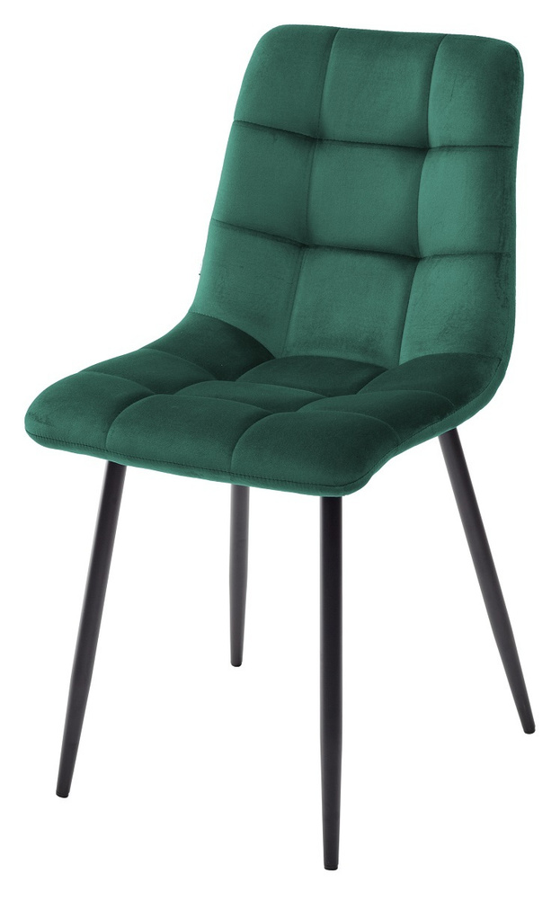 Комплект стульев M-City CHILLI 2 шт зеленый G062-18 велюр #1