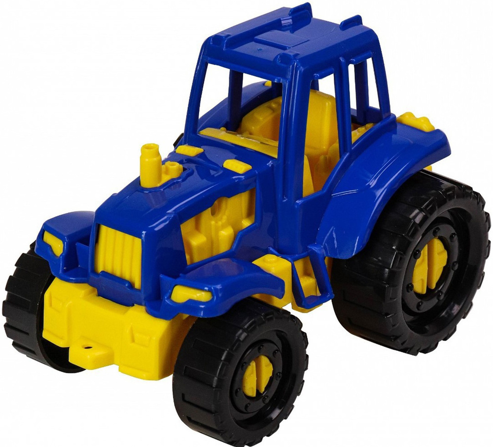 Пластиковая модель Трактор "Иван" Классический для детей, игрушка для песочницы и дома  #1