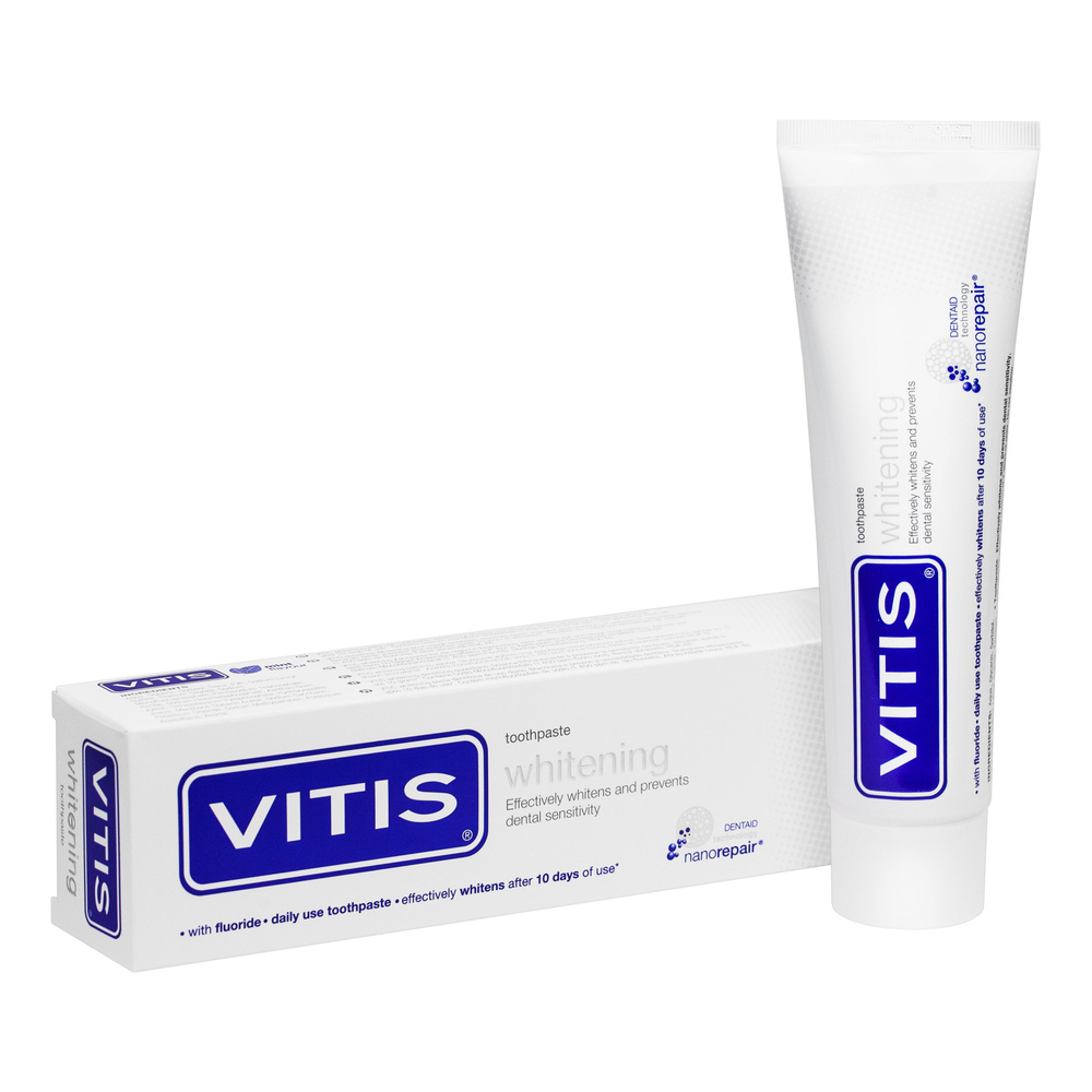 Зубная паста Dentaid Vitis whitening, 100 мл #1