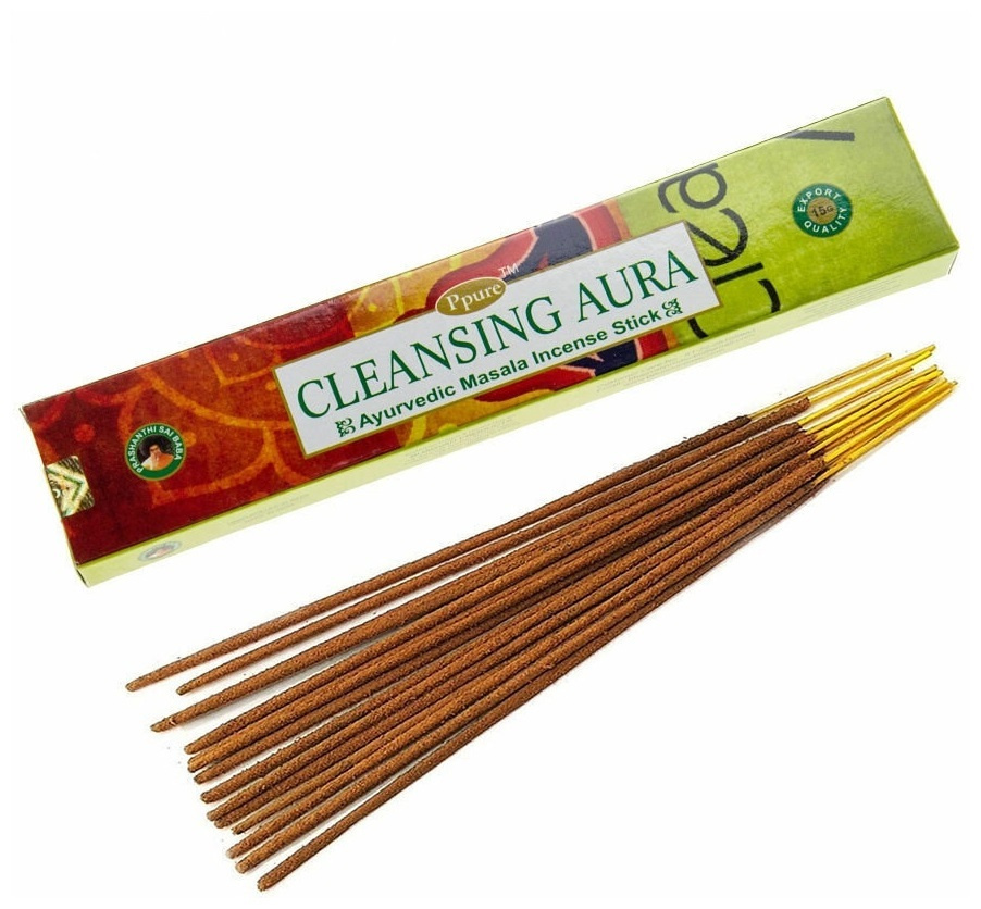 Благовония Ppure Cleansing Aura (Очищение ауры)15г., 12 палочек #1