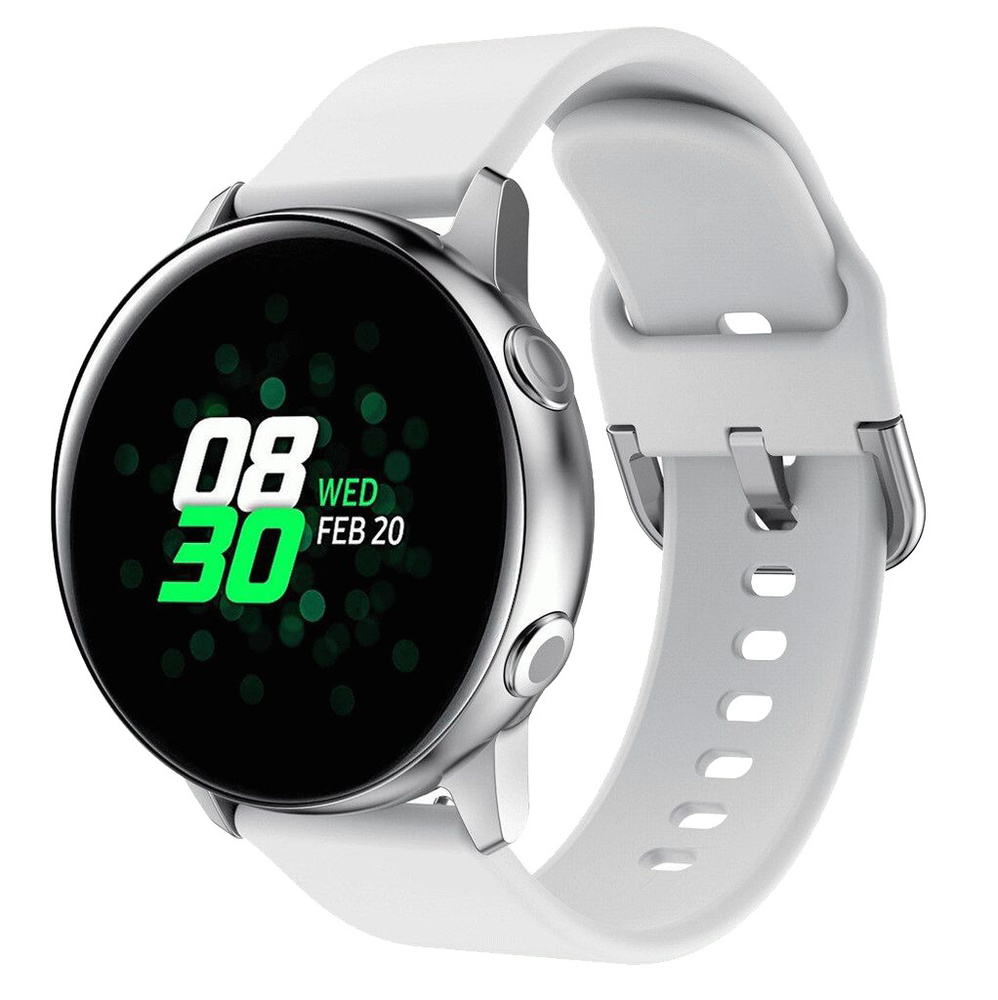 Спортивный силиконовый ремешок для Samsung Galaxy Watch4 5/Gear S2/Galaxy Watch 3 41mm (20мм) 0104-01-1-20, #1