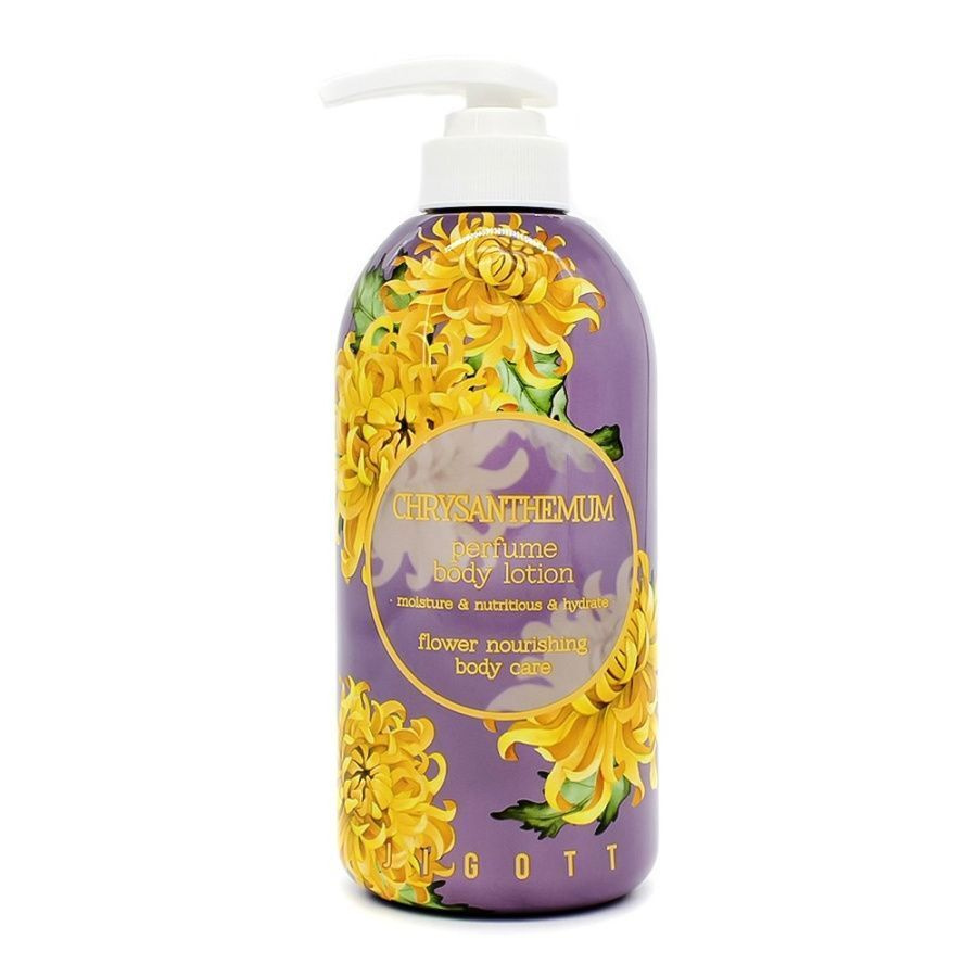 Jigott, Парфюмированный лосьон для тела с экстрактом хризантемы Chrysanthemum Perfume Body Lotion, 500 #1