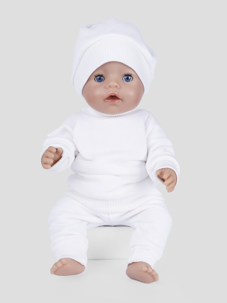 Одежда для куклы Беби Бон (Baby Born) 43см , Rich Line Home Decor, Х-777-1_Тофу  #1