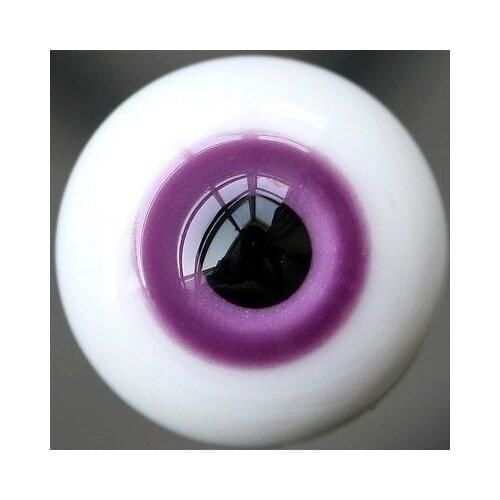 Dollmore - Glass Eye 16 mm (Глаза стеклянные фиолетовые 16 мм для кукол Доллмор)  #1
