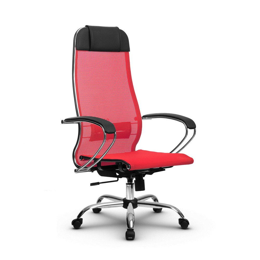 Компьютерное кресло МЕТТА-12(MPRU)/подл.131/осн.003 красный #1