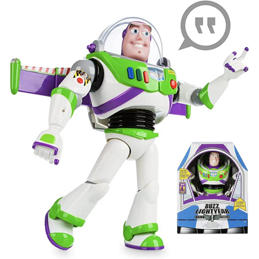 Фигурка История Игрушек Базз Лайтер / Buzz Lightyear - купить с доставкой  по выгодным ценам в интернет-магазине OZON (1273896770)