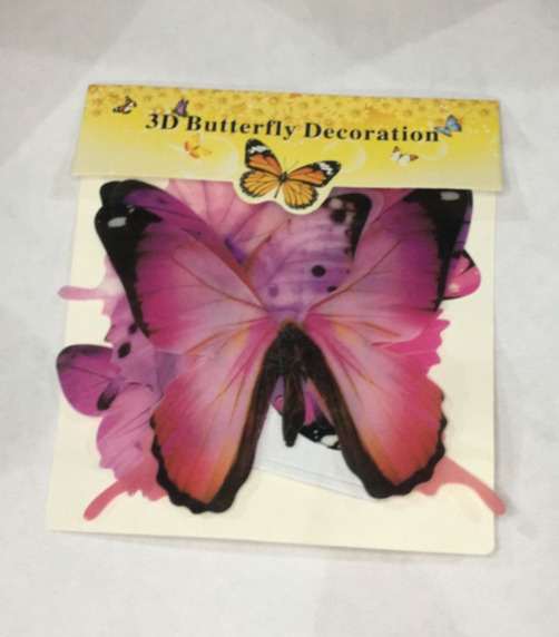 Настенные стикеры бабочки 3D украшения на стену #1