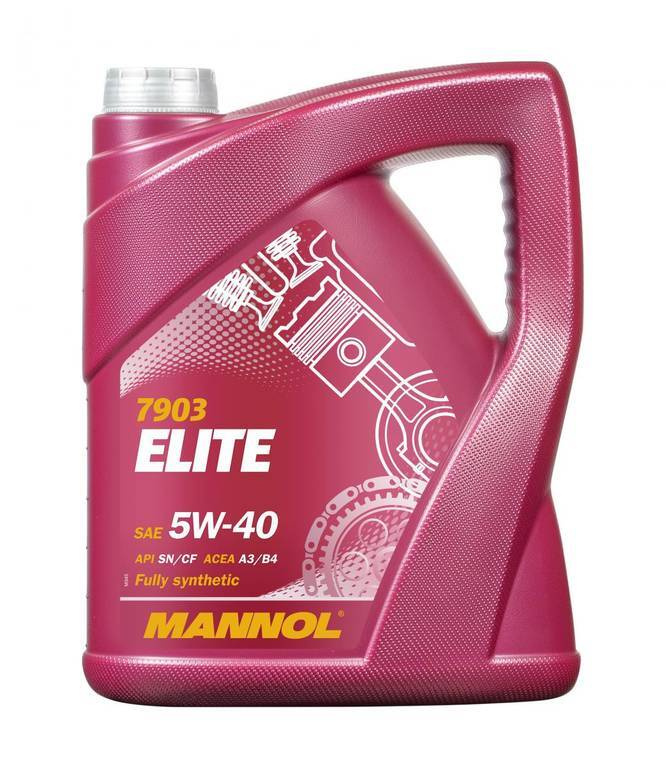 MANNOL Elite 5W-40 Масло моторное, Синтетическое, 5 л #1