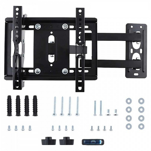 Кронштейн для телевизора 14-40" Орбита OT-HOD09(CP201) на стену наклонный поворотный для ТВ/Монитора #1