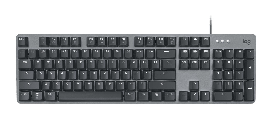 Logitech Игровая клавиатура проводная K845 TTC Blue Switch, (Cherry MX Brown), Английская раскладка, #1