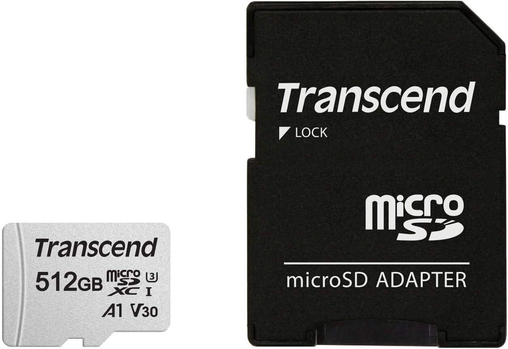 Transcend Карта памяти 300S 512 ГБ  (TS512GUSD300S-A) #1