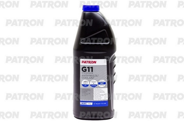 Антифриз PATRON синий G11 STANDARD, (-40C), 10 кг #1