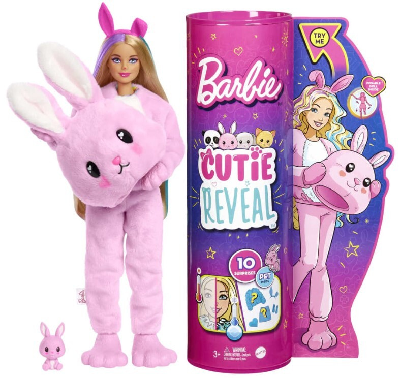 Кукла Барби Cutie Reveal Кролик HHG19 #1